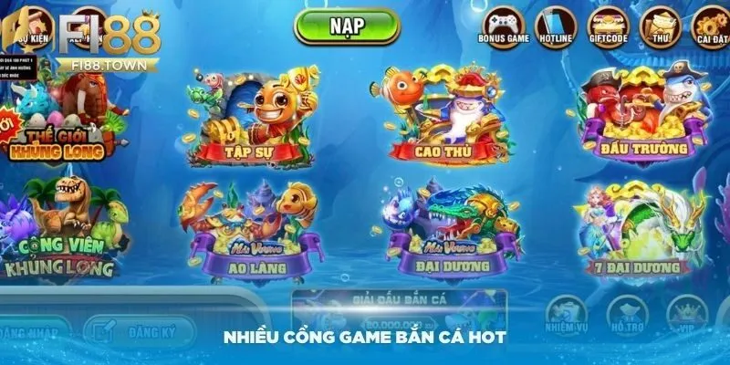 Bắn Cá Fi88 - id Khám phá kho game bắn cá đa dạng tại Fi88